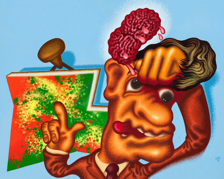 Peter Saul at Michael Werner Gallery