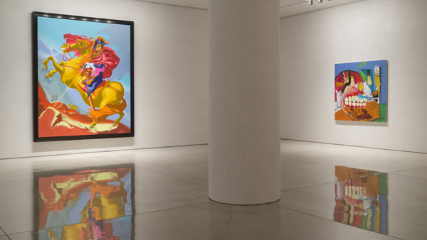Peter Saul Paintings from the 60s and 70s