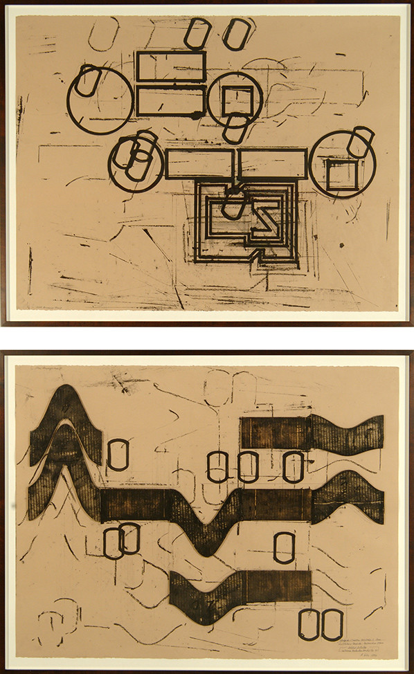Study for Sculpture Occupying Two Areas