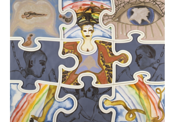 Francesco Clemente Irons and Rainbows