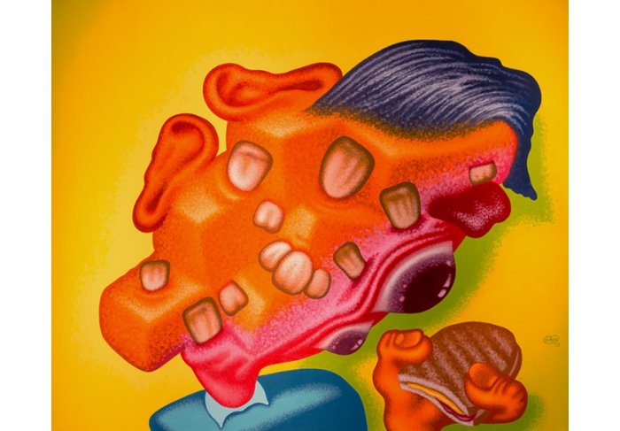 Peter Saul Lunchtime